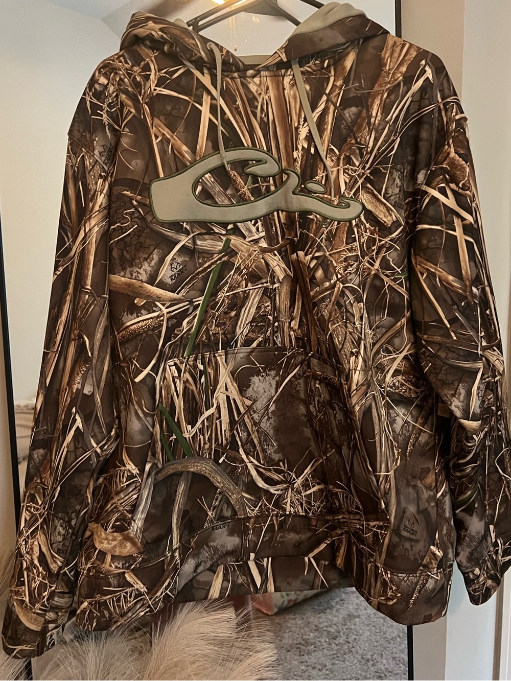 Drake Realtree-Style Brown Camo Hoodie